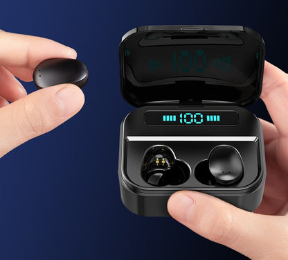 TWS Bluetooth-hörlurar med mikrofon Trådlösa Bluetooth-hörlurar