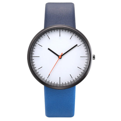 Women Watch Gray Contrast Leather Quartz Watch Women Watches Lovers Unisex Casual Ladies Wrist Watch Clock Relogio Feminino