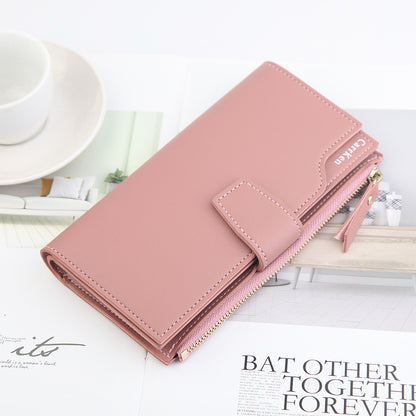 Women's Wallet Long Wallet Women Zipper Card