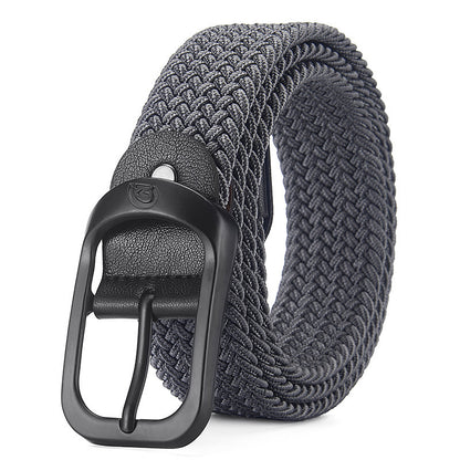 Fashion Casual New Style Men's Toothless Buckle Belt