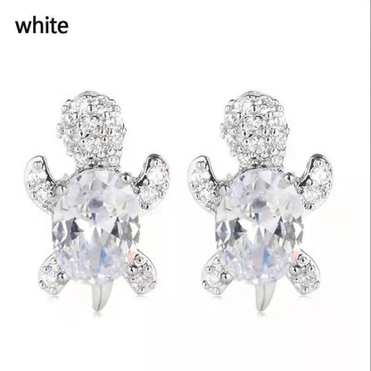 Cute Little Animal Niche Design Earrings Jewelry Stud Earrings