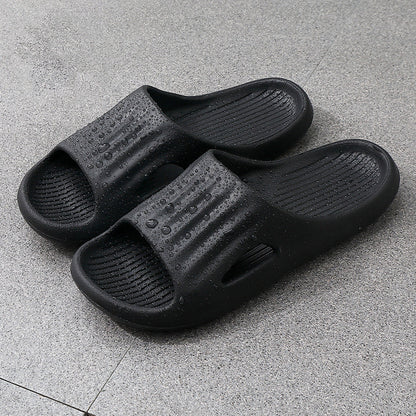 Bathroom Bathing EVA Household Stepping On Shit Sandals And Slippers For Couples