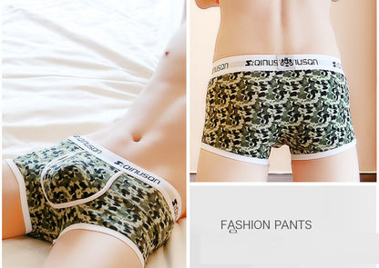 Men's Low Waist Panties Boxers