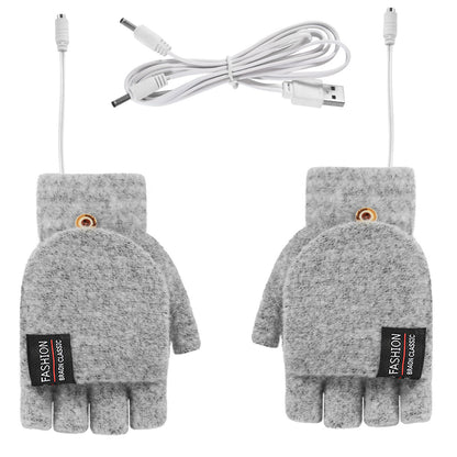 USB Double-sided Electrically Heated Gloves