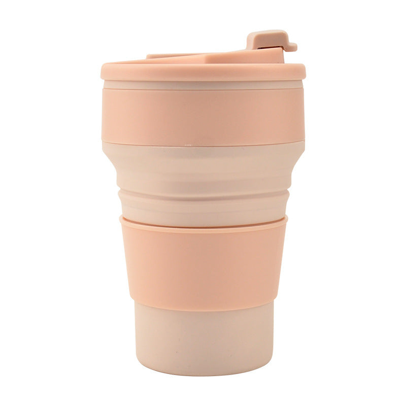 Tasse pliante avec couvercle, Gadgets de cuisine, tasse pliable avec couvercle, pour café, voyage en plein air, tasses portables pour boire de l'eau et du thé