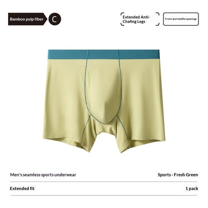 Mens Bamboo Pulp Fiber Extended-length Athletic Underwear