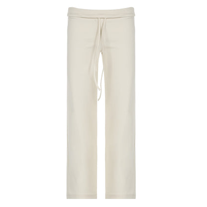 Hip Lifting Laced Pants Hot Girl Slimming Sports Casual Pants