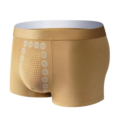 Men's Massage Particles Breathable Bottom Skin-friendly Underwear