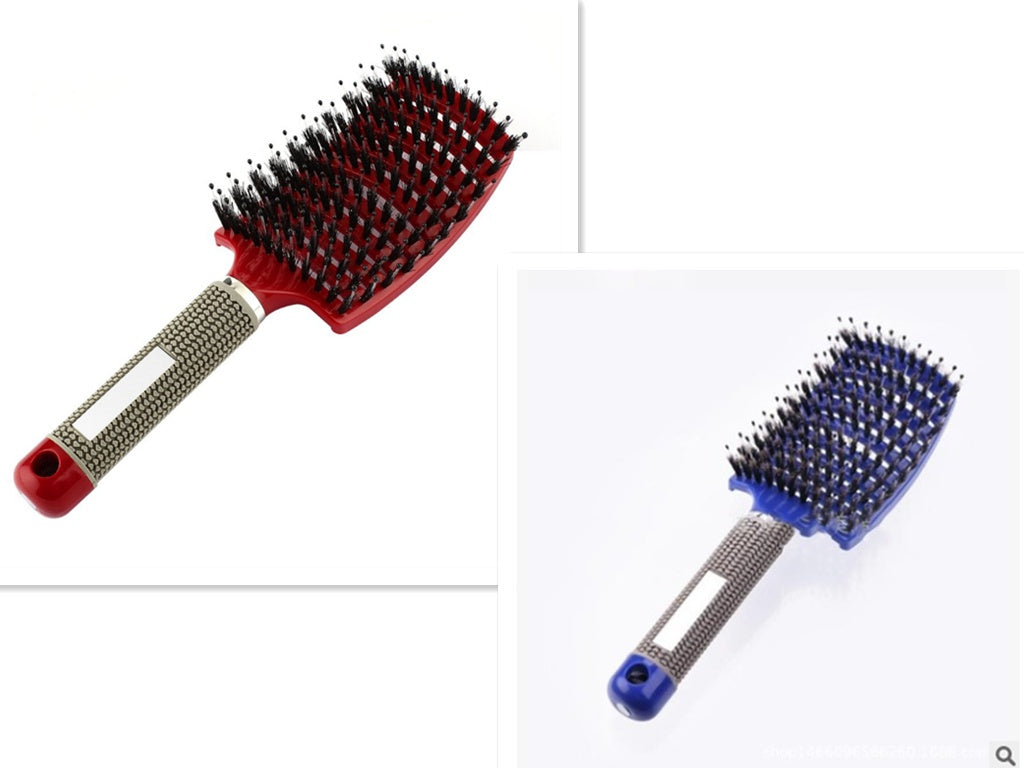 Hairbrush Anti Klit Brushy Haarborstel Women Detangler Hair Brush Bristle Nylon Scalp Massage  Teaser Hair Brush Comb