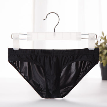 Men's Ice Silk Seamless Underwear Bulge Bag Ultra-thin Men