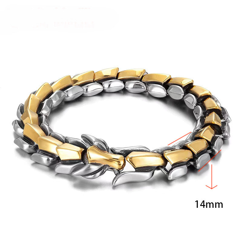 Men's Bracelet Fashion Simple Keel Shape Bracelet Jewelry