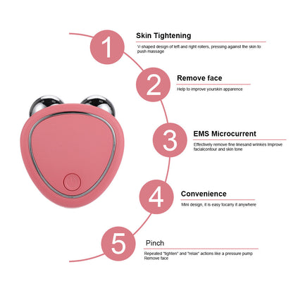 Micro-Current Beauty Instrument - Ultrasonic Ion Facial Device