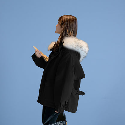 Manteau d'hiver ample pour femmes, vêtements de pain