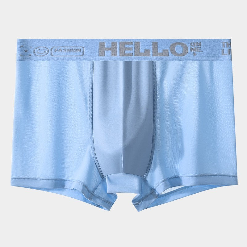 Solid Color One-piece Underwear For Men