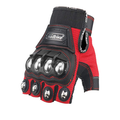 Gants Madbike Gants de moto demi-doigts