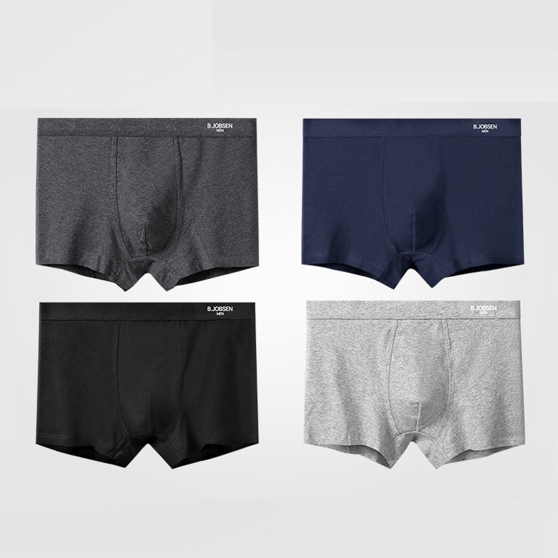 7A Antibacterial Crotch Summer Breathable Plus Size Purified Cotton Men's Underwear