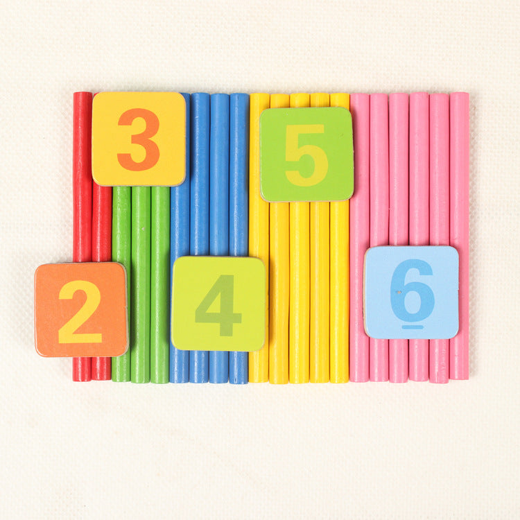 Early Education Puzzle Children Arithmetic Stick Learning Stick