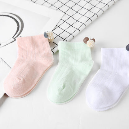 Chaussettes pour bébé Chaussettes en coton désossé Chaussettes pour bébé nouveau-né
