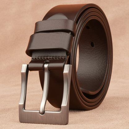 Men's Pin Buckle Business Casual Simple Belt - Effortless Professional