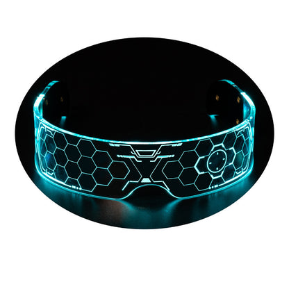 LED Colorful Luminous Technology Glasses