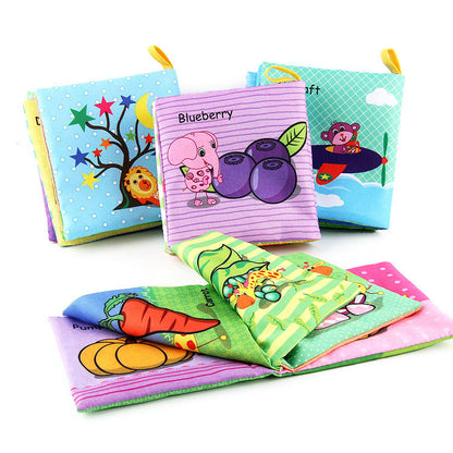 Baby Cloth Book Teaching Aids Development Early Childhood Education Toys