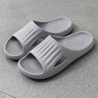 Bathroom Bathing EVA Household Stepping On Shit Sandals And Slippers For Couples