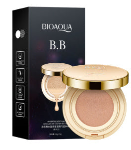 Bioaqua coussin d'air BB crème 3 couleurs correcteur fond de teint hydratant blanchissant maquillage impeccable nu pour le maquillage de beauté du visage