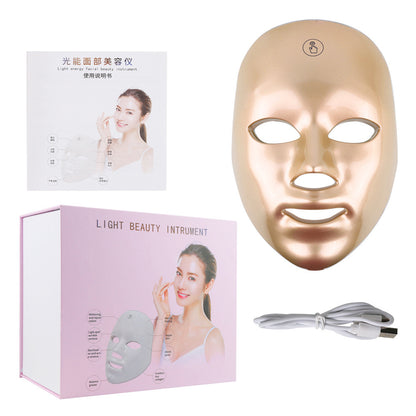 Touch Screen Seven-color Light Mask LED Photon Skin Rejuvenation