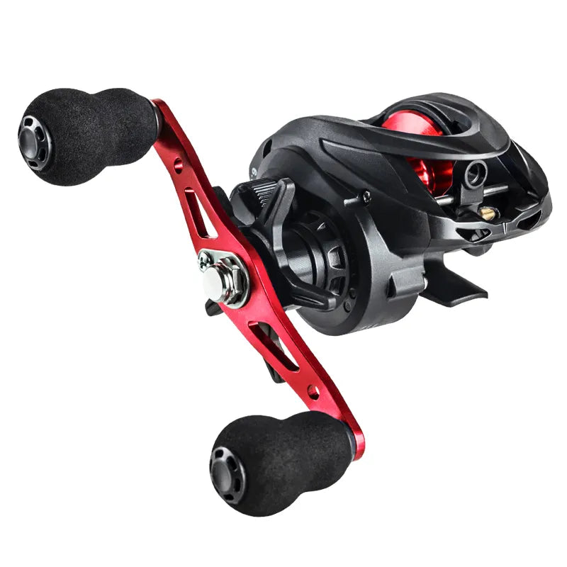 Baitcasting Reel 6.3:1/7.2:1 High Speed Long Shoot Prevent Line Tangling Fishing Reel Fresh Saltwater Reel Fishing Pesca