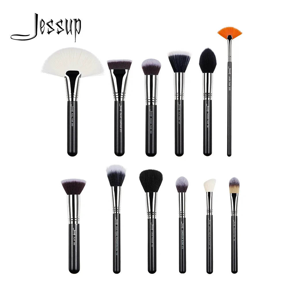 Jessup – pinceau de maquillage pour le visage, poudre, Blush, fond de teint, mélange de Contour, surligneur, correcteur