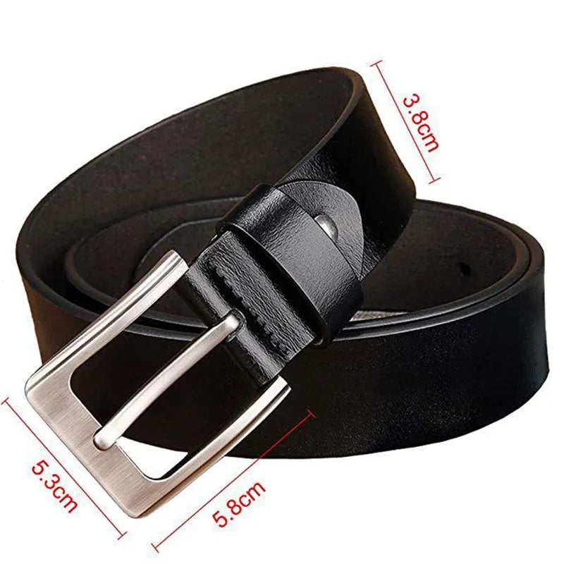 Ceinture en cuir véritable hommes 140 150 160 170 cm grande taille ceintures de créateur de luxe en cuir fendu ceinture de taille de haute qualité