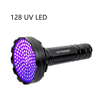 128LED 100LED 51LED 41LED 21LED 12LED UV Light 395-400nm LED UV Flashlight torches light lamp