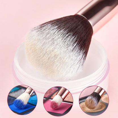 Jessup Makeup Brushes Set 6-25st Foundation Powder Eyeshadow Liner Blending Highlighter Brocha Maquillaje RoseGold/Black