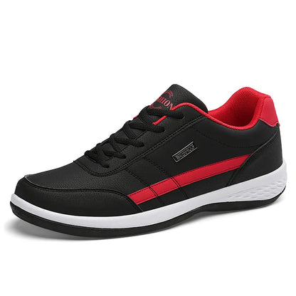 Cuir hommes chaussures baskets tendance chaussures décontractées italien respirant loisirs hommes baskets chaussures antidérapantes hommes chaussures vulcanisées