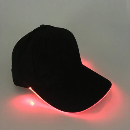 Justerbar ny design LED Light Up baseballkepsar Glödande justerbara hattar perfekta för hip-hop löpning och mer