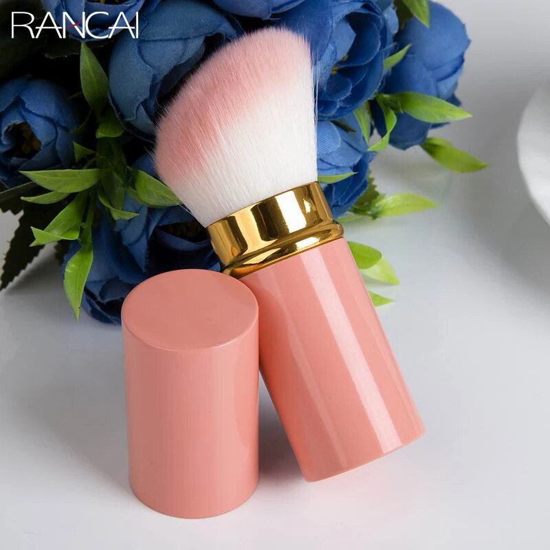 1pcs Professional Makeup Brushes Retractable Blusher Powder Foundation