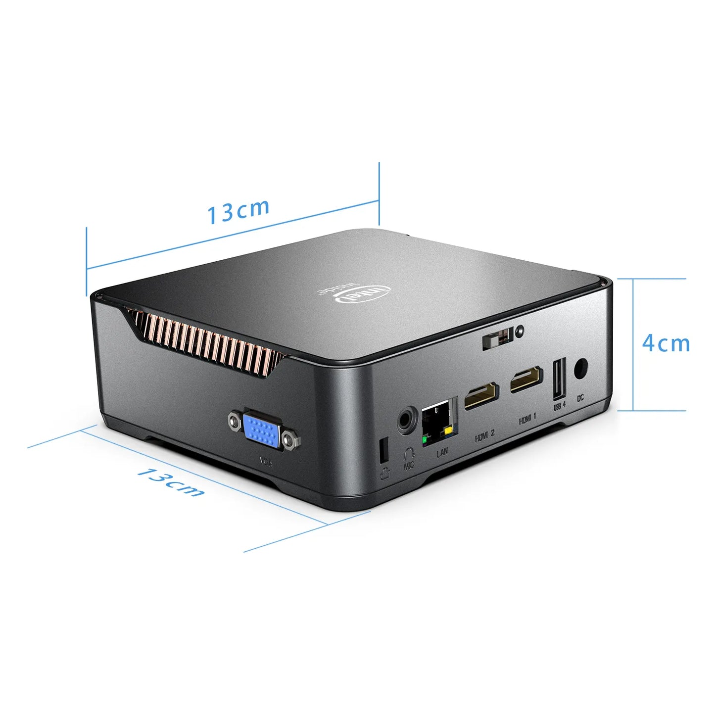 GK3V Mini PC Intel Alder Lake N95 Celeron N5105 8GB/16GB 1TB NVMe Windows 11 Pro Gaming Computer, 4K 60Hz HDMI VGA Win 11 Minipc