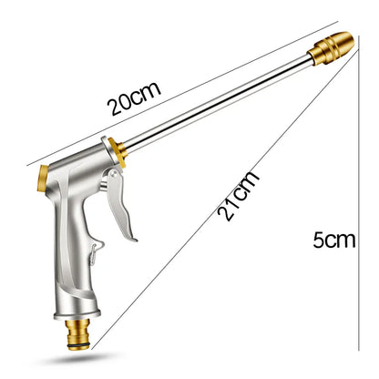 Multifunktionell trädgårdsvattensprutpistol Hushålls högtryckssprinkler skum biltvättmunstycke vattenstrålepistol Trädgårdsverktyg