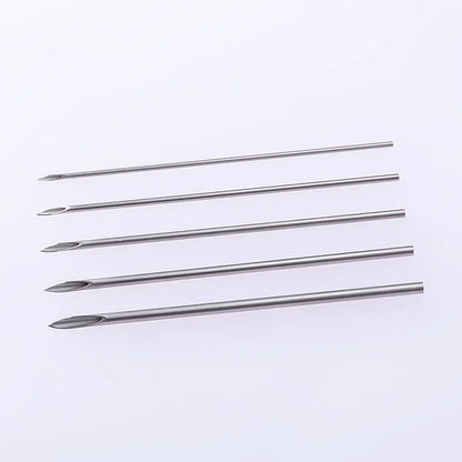 5-25pcs Disposable Sterile Body Piercing Needles Medical Tattoo Needle for Navel Nipple Lip Navel Ring Kit Surgical Steel Tool