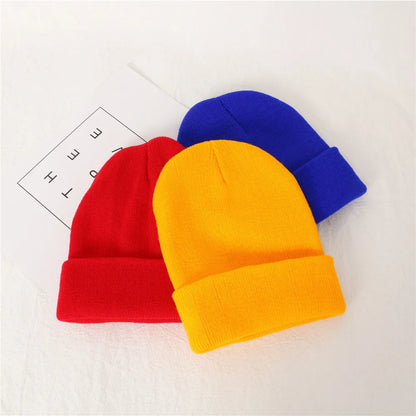 Winter Hats for Woman New Beanies Knitted Solid Cute Hat Girls Autumn Female Beanie Caps Warmer Bonnet Ladies Casual Cap