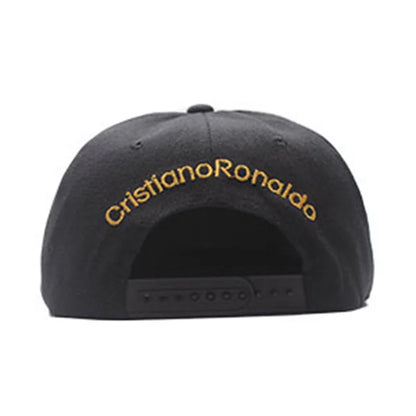 Cristiano Ronaldo CR7 basebollkeps bomull justerbar 3D broderi ben CR7 snapback hatt män kvinnor fritidssport hattar