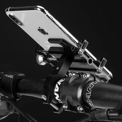 Phone Holder Motorcycle Electric Bicycle Smartphone CNC Aluminum Alloy Bracket Five Claws Mechanical Bike Phone Holder