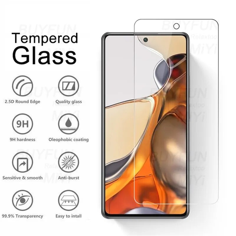 11T Pro Glass 1-To-8 Protective Glasse For Xiaomi 11T Pro Camera Lens Protector Xiami Xiomi Mi11T Mi 11 T Xiaomi11T Pro 5G