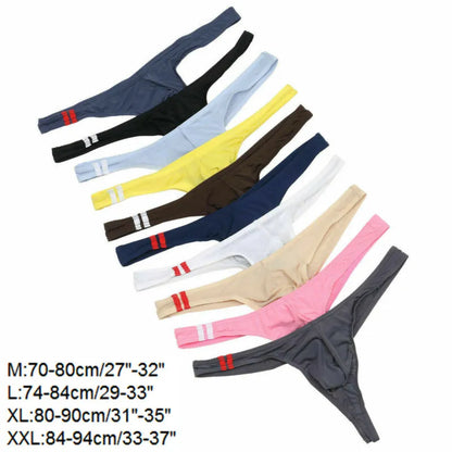 Men's Thongs G String Sexy Gay Sissy Underwear Briefs Man Jockstrap T back Underpants Penis Pouch Lingerie Breathable Panties