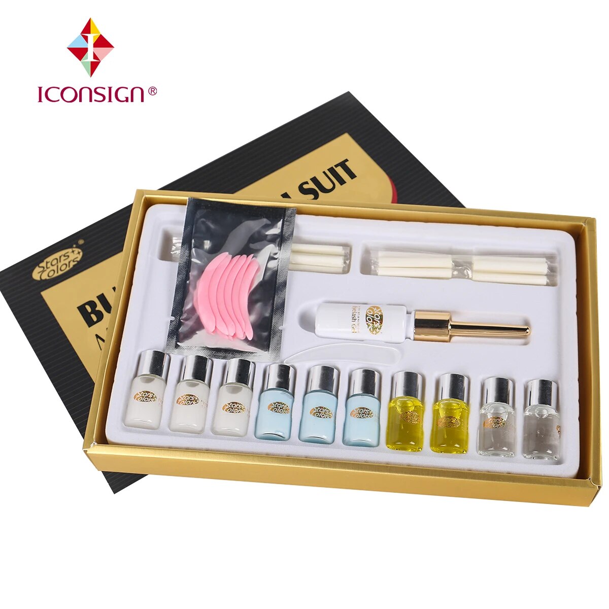 Professionell Perm Lotion Eyelash Perming Kit Curling Wave Lashes Lift Set Eyelash Make Up