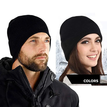 Skullies Beanies Herr Stickad Mössa Vinter Mössor För Dam Kepsar Herr Vinter Beanie Gorro Varm Tjock Päls Bonnet Homme Skull Hat Keps