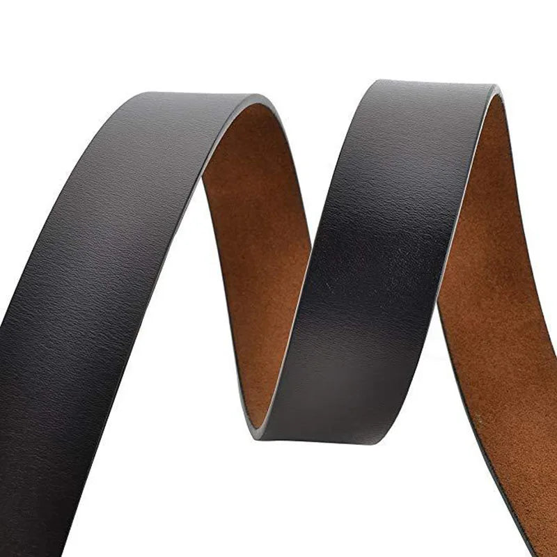 Genuine Leather Belt Men 140 150 160 170cm Large Size Luxury Designer Belts Split Leather High Quality Waist Belt