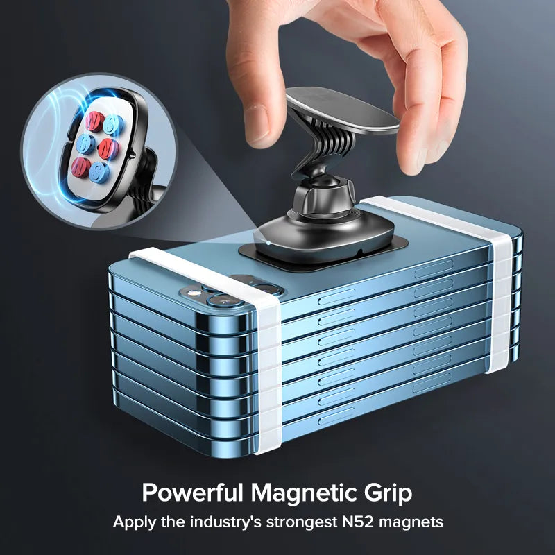 Magnetic Car Phone Holder Stand 360 Degree Mobile Cell Air Vent Magnet Mount GPS Support For iPhone Xiaomi Samsung Huawei