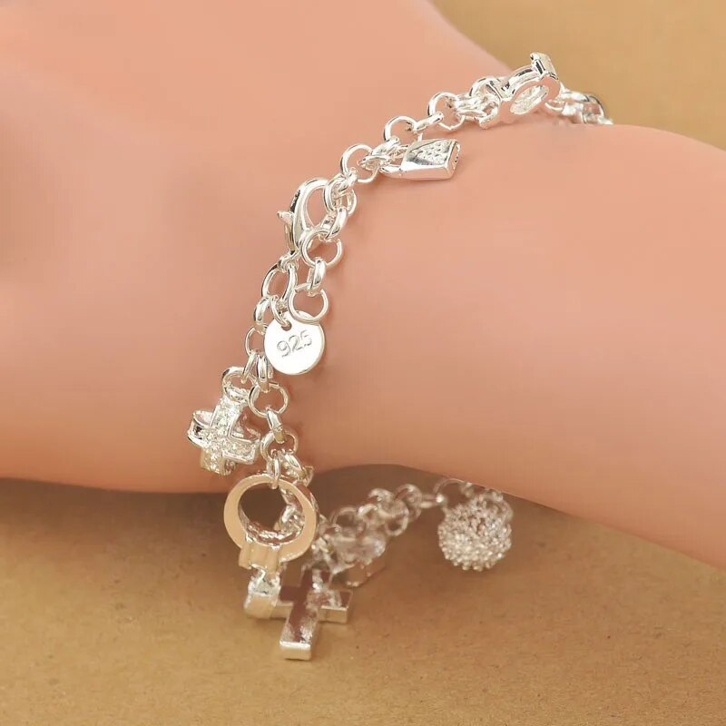 Bracelet en argent sterling 925