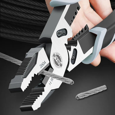 AIRAJ Multifunctional Universal Diagonal Pliers Needle Nose Pliers Hardware Tools Universal Wire Cutters Electrician Wire Pliers